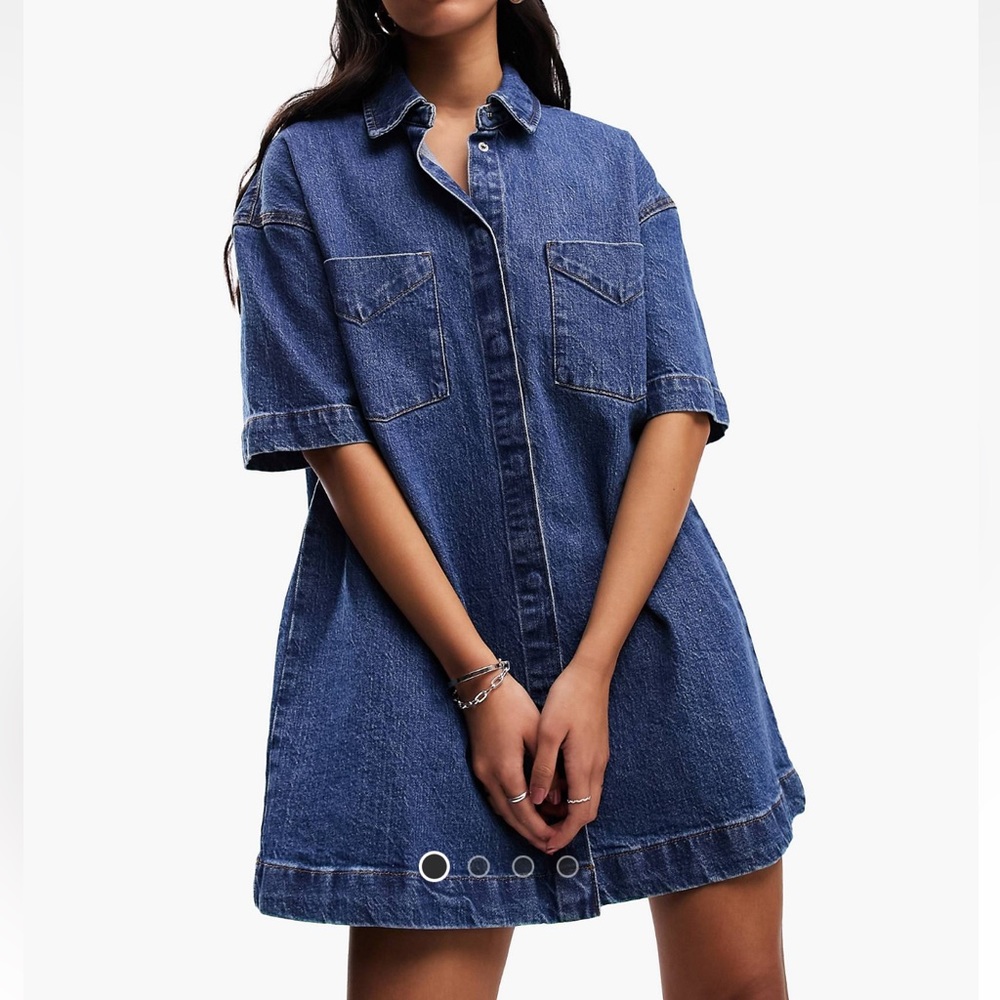 ASOS Denim shirt dress